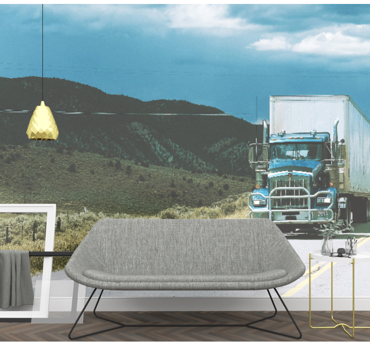 Motory na dálnici Fototapeta vozidel - TenStickers