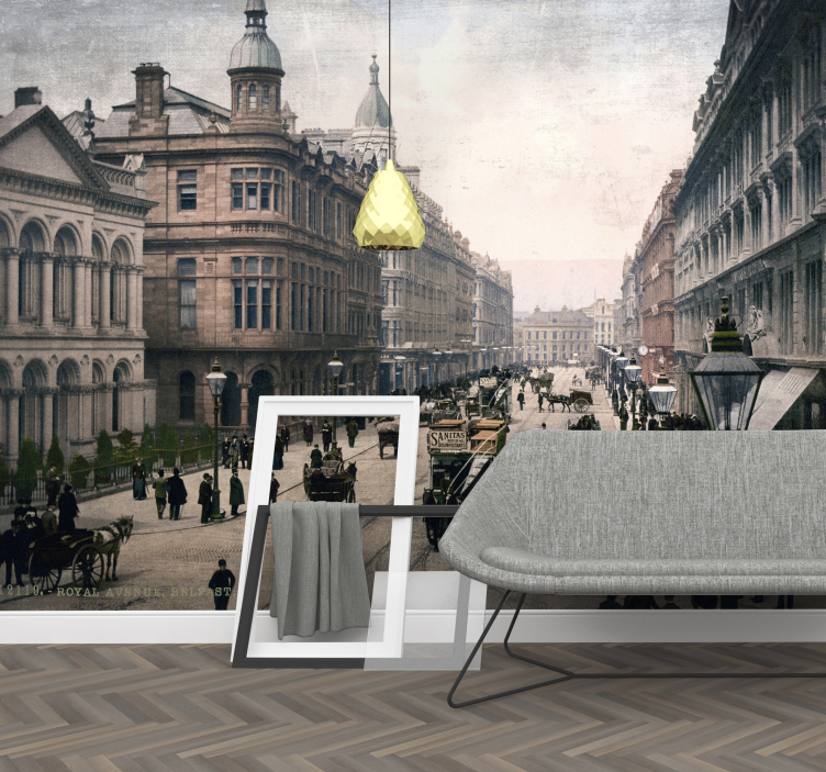 Fototapeta belfast city photo - TenStickers