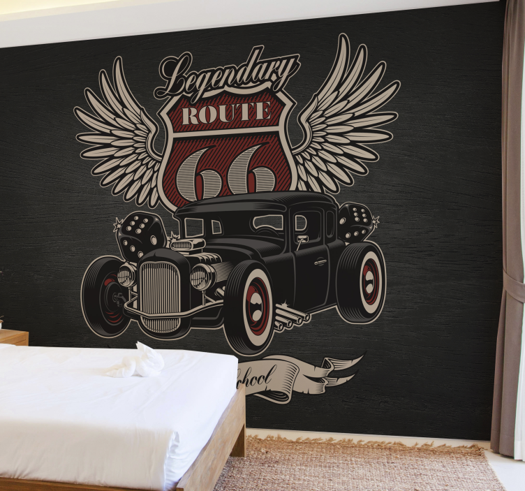 Fototapeta servisní trasa - TenStickers