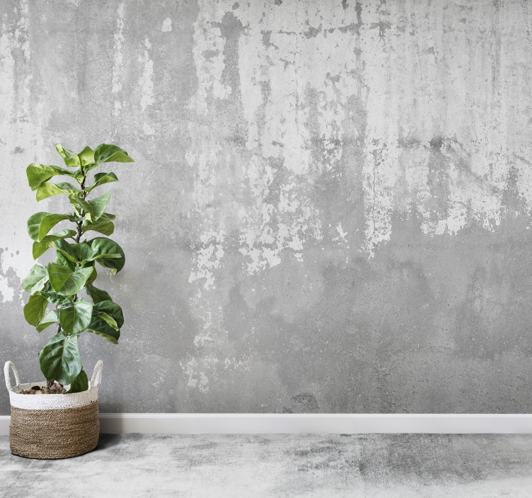 Fototapeta z hrubého betonu - TenStickers