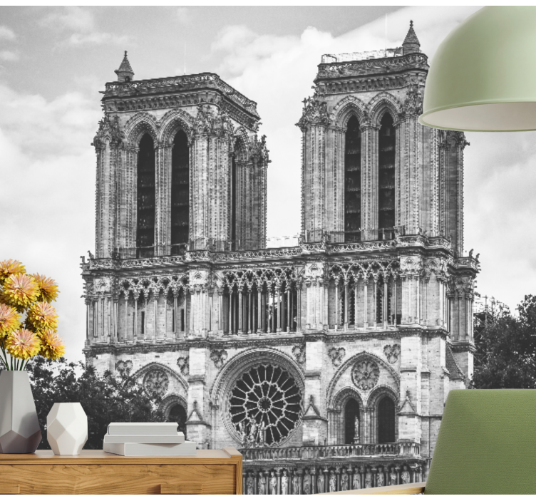 Fototapeta katedrála notre-dame de paris - TenStickers