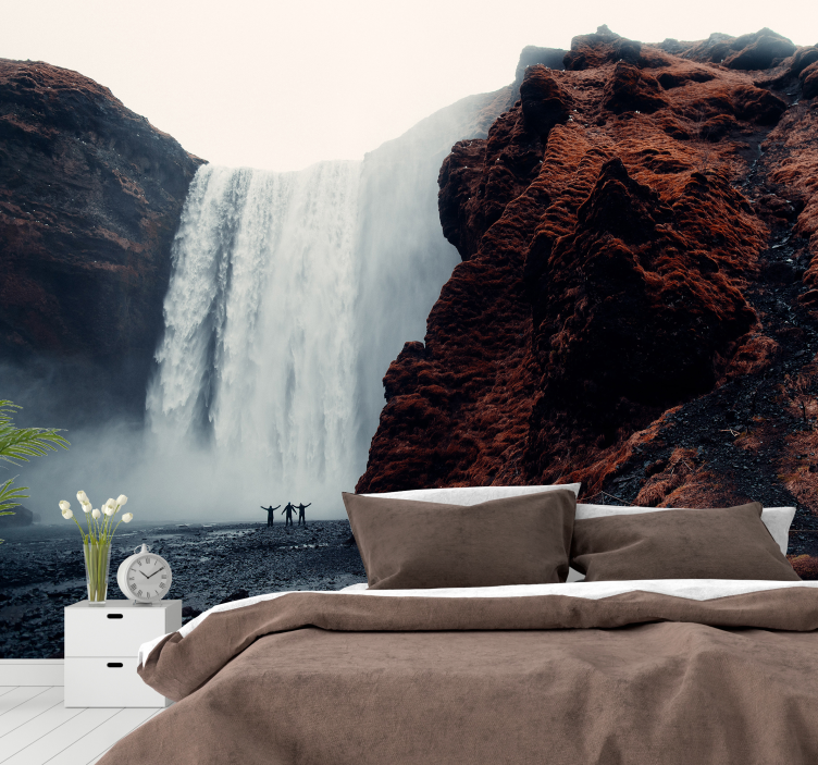Fototapeta více vodopádů - TenStickers