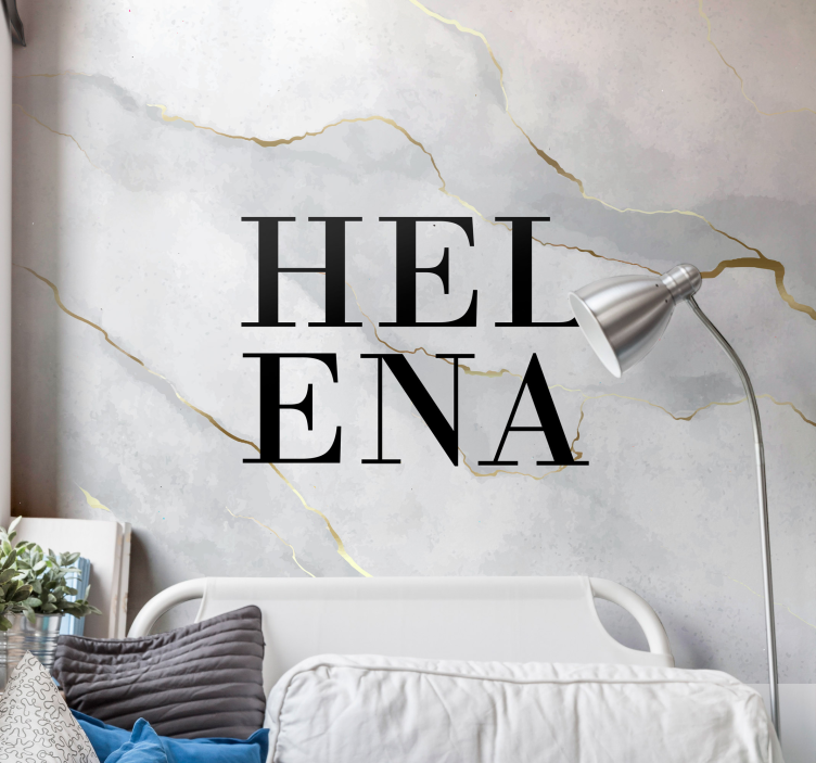 Přizpůsobená mramorová vlastní fototapeta - TenStickers