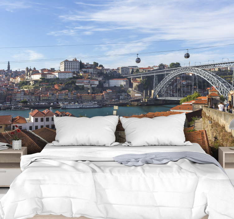 Fototapeta porto panorama - TenStickers