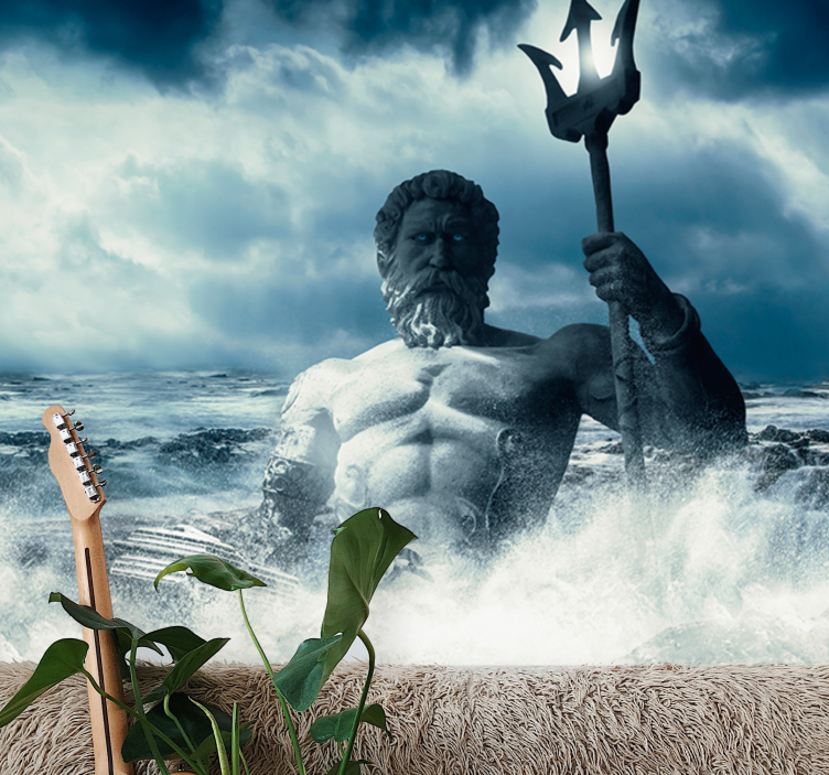 Fototapeta poseidon art design classic art - TenStickers