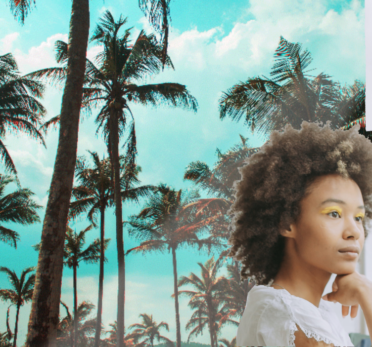 Příroda fototapeta ráj palmových stromů - TenStickers