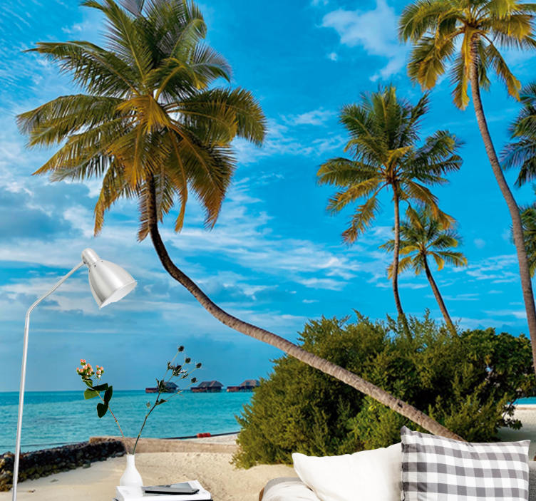 Příroda fototapeta tropické palmové krajiny - TenStickers