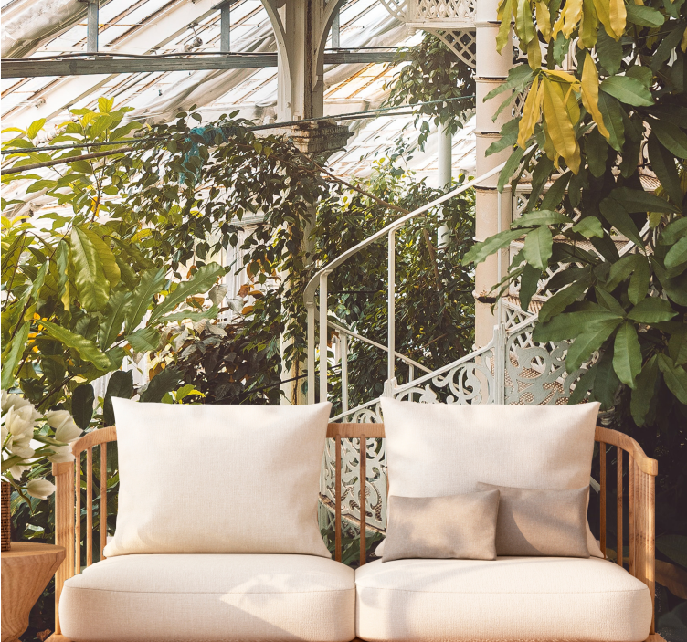 Příroda fototapeta zelená oáza plná života - TenStickers