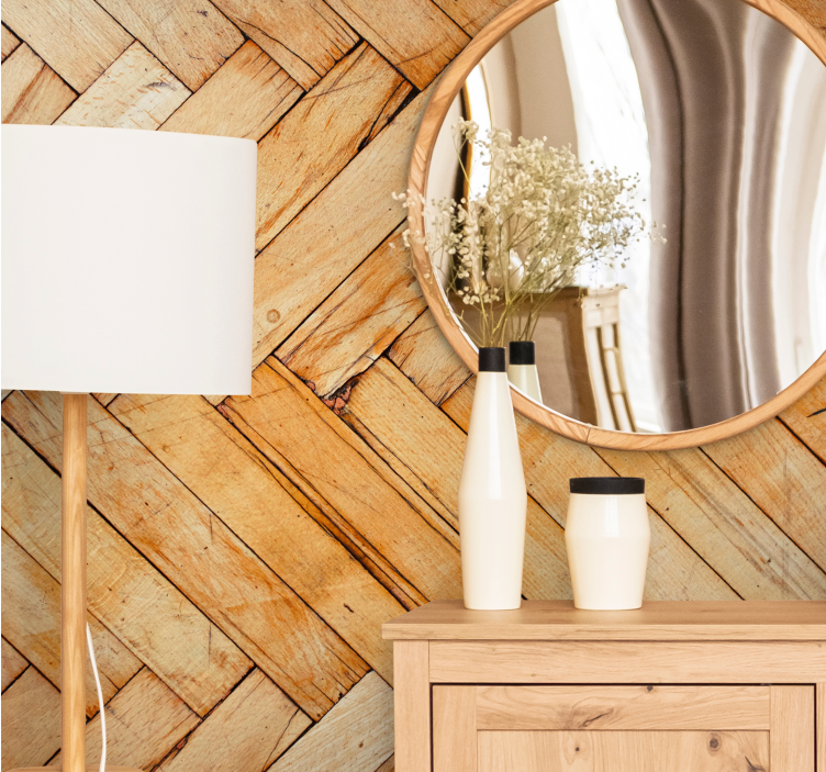 Textury a vzory fototapeta přírodní dřevěný vzor - TenStickers