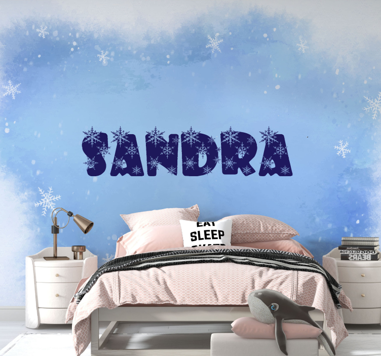 Tvorba vlastního jména Přizpůsobitelná fototapeta - TenStickers