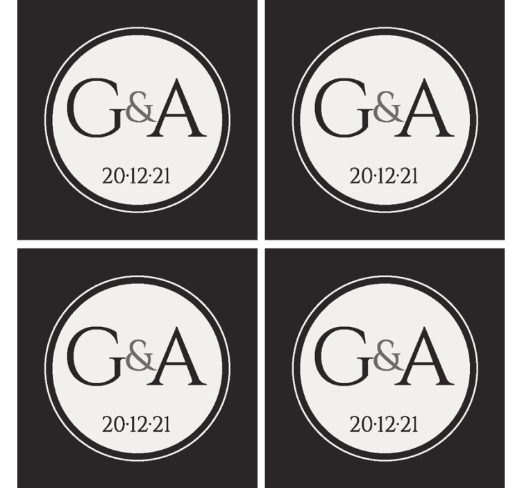 Přizpůsobená klasická svatební dráha - TenStickers