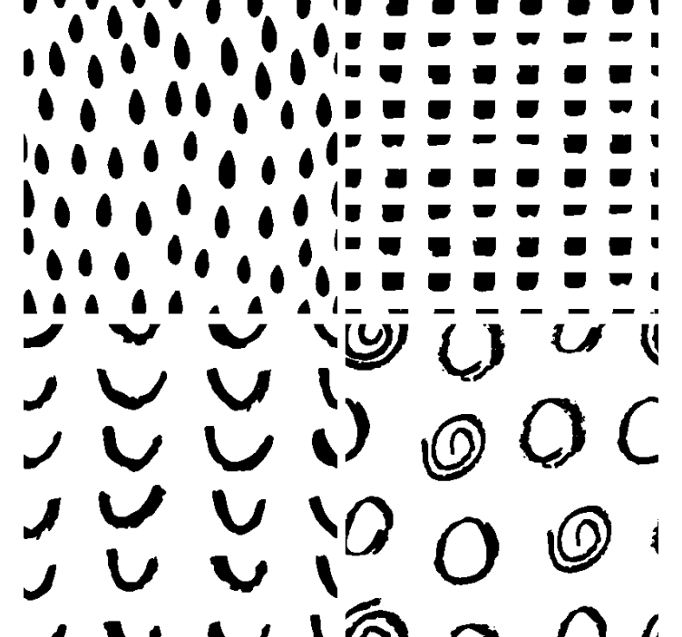 Různé vzory moderní dráha - TenStickers