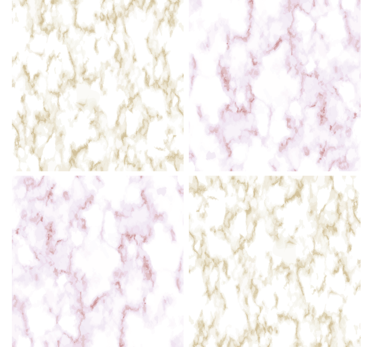 Efekt textury podtácků mramorový vzor - TenStickers