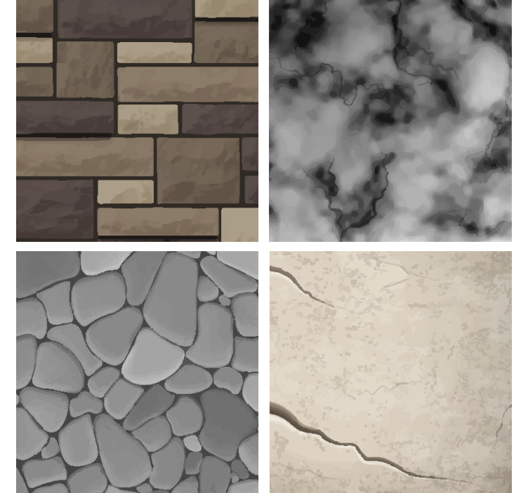 Realistické texturypodtácek - TenStickers