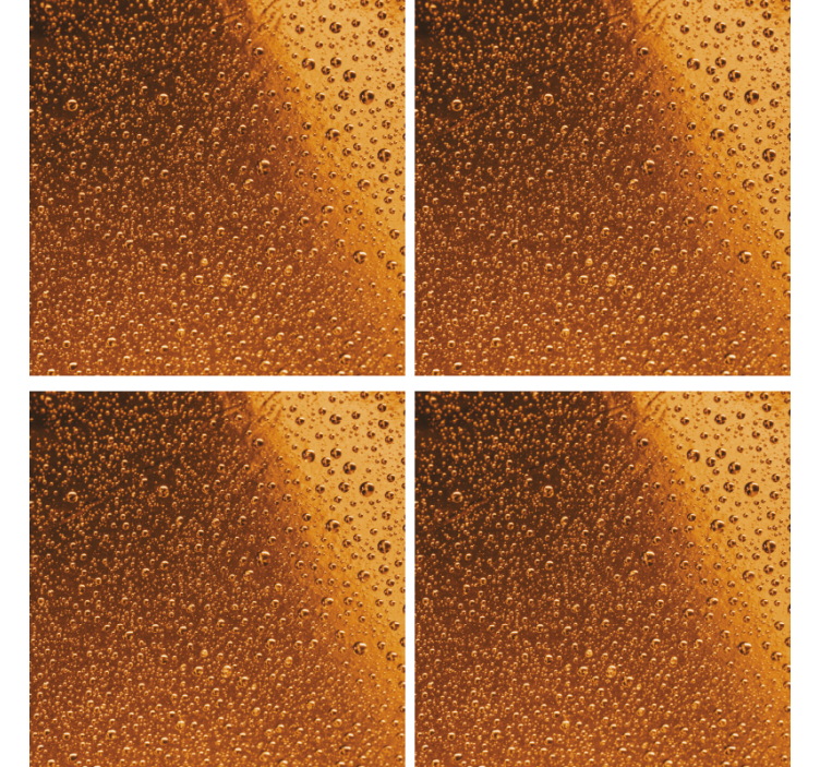 Tmavé pivo textura pivní rohože - TenStickers