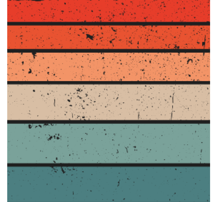 Efekt textury podtácků pruhované vrstvy - TenStickers