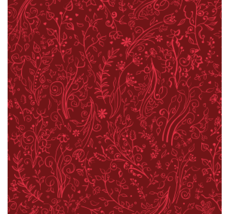 Květinové vzorované pozadí efekt textury podtácků - TenStickers