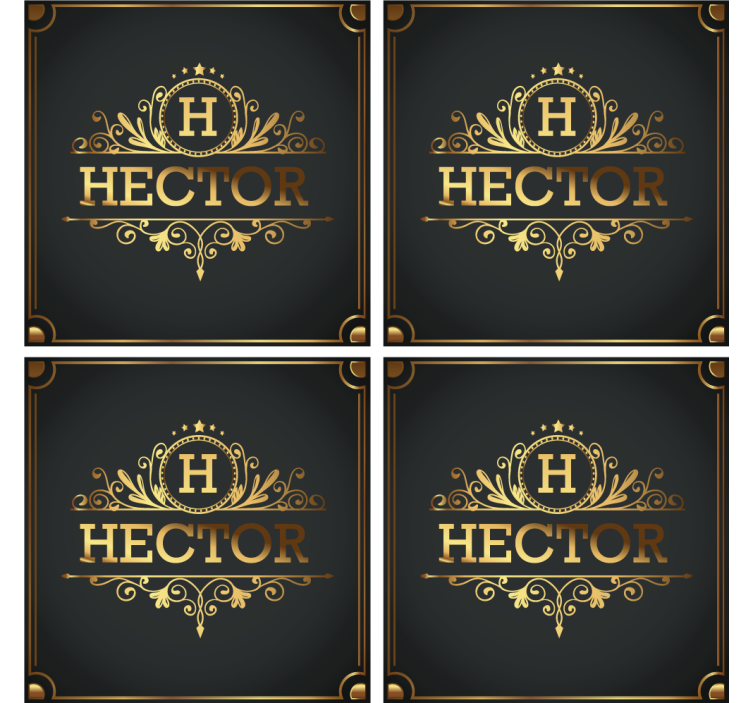 Elegance osobní tácky - TenStickers