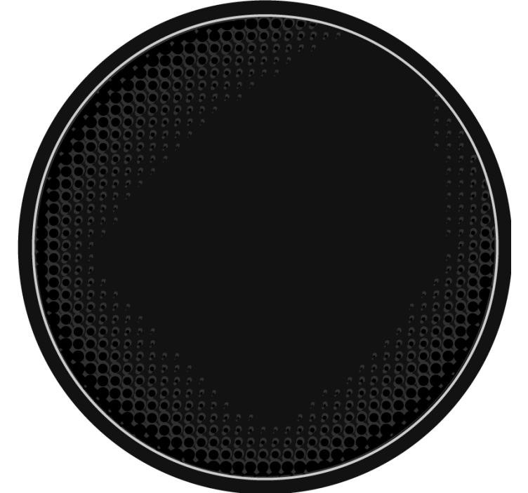 Pivní podtácek s texturovaným kruhovým povrchem - TenStickers