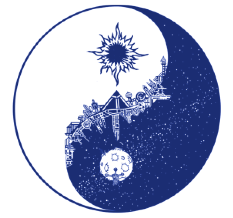 Pivní podtácek nebeská kosmická scéna - TenStickers