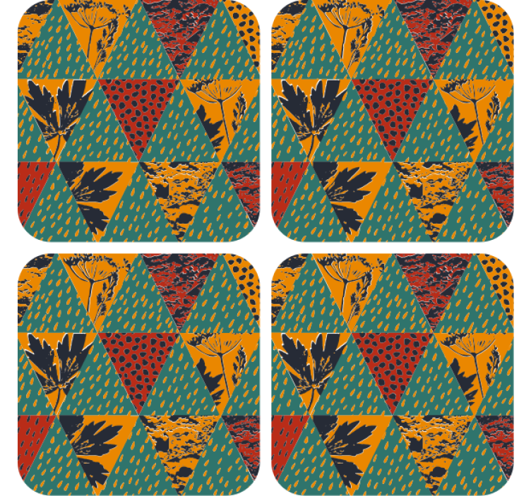 Déšť geometrické umění moderní dráha - TenStickers