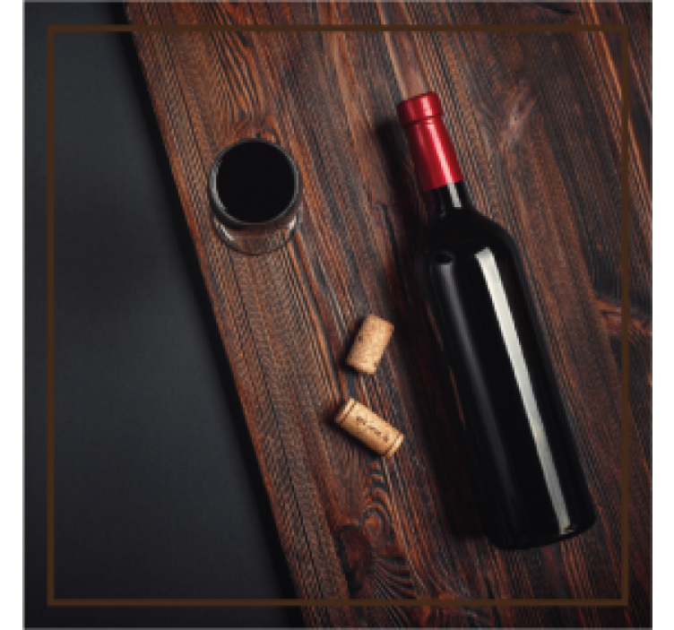 Pivní podtácek pro lahve vína a nápoje - TenStickers