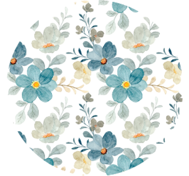 Moderní podtácek s botanickou texturou - TenStickers