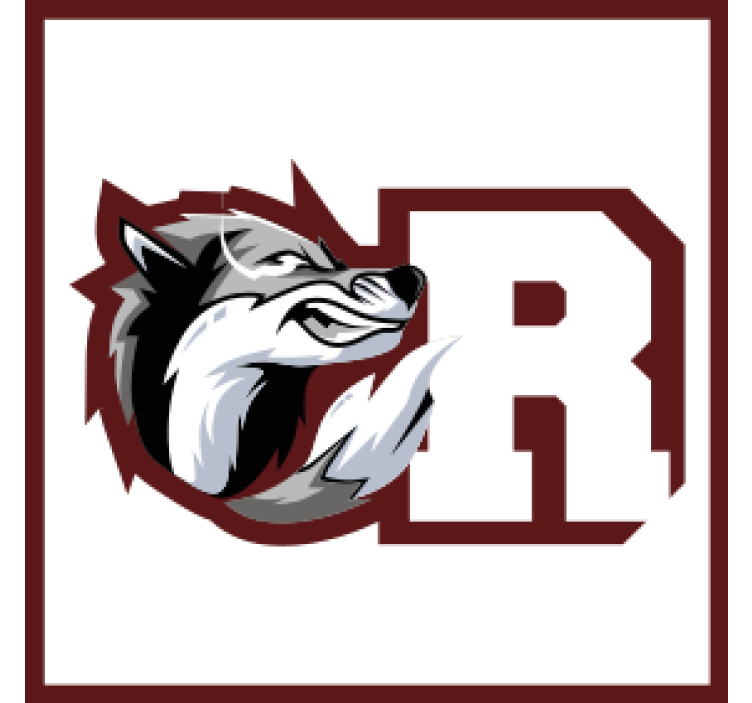 Přizpůsobitelný podtácek s monogramem vlčího erbu - TenStickers