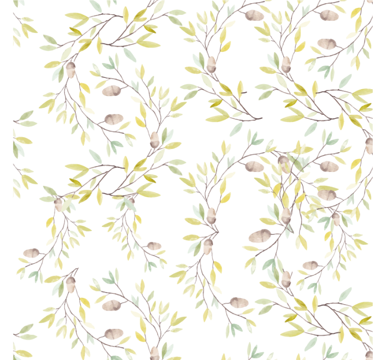 Efekt textury podtácků s květinovým vínem - TenStickers