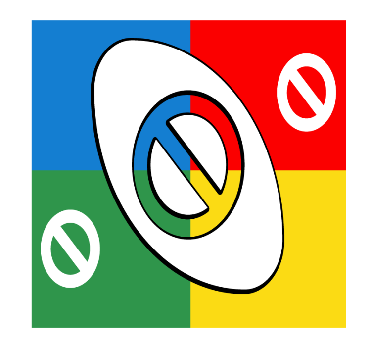 Blázen podtácek barevné kruhové tvary - TenStickers