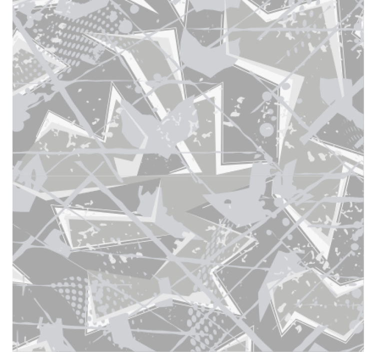 Efekt textury podtácků abstraktní geometrie - TenStickers