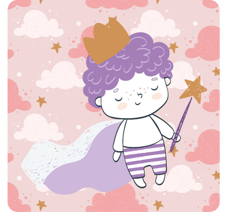 Blázen podtácek hravý hrdinský charakter - TenStickers