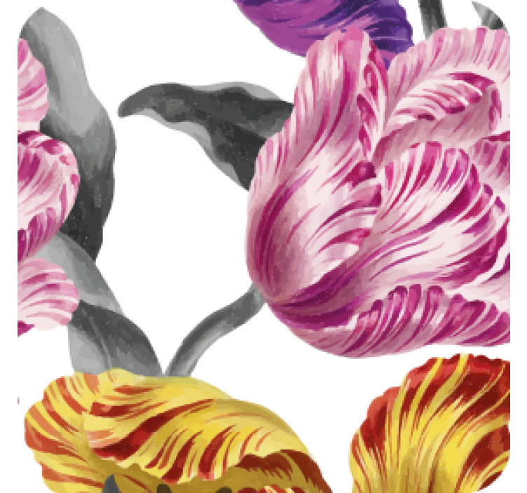 Moderní podtácek s živými botanickými motivy - TenStickers