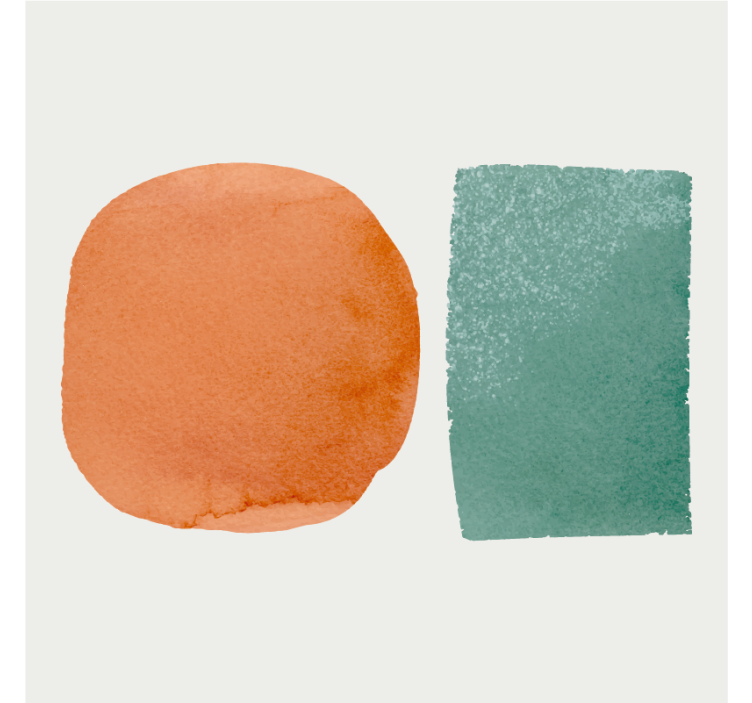 Efekt textury podtácků s abstraktními tvary - TenStickers