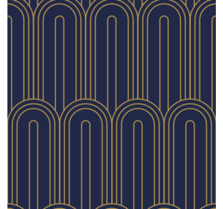 Efekt textury podtácků s křivkovým vzorem - TenStickers