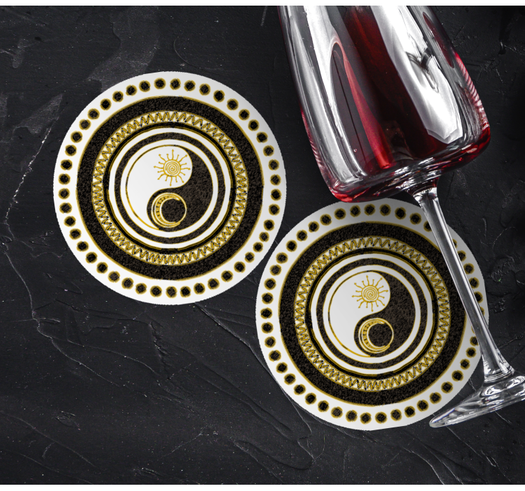 Jin a jang moderní dráha - TenStickers