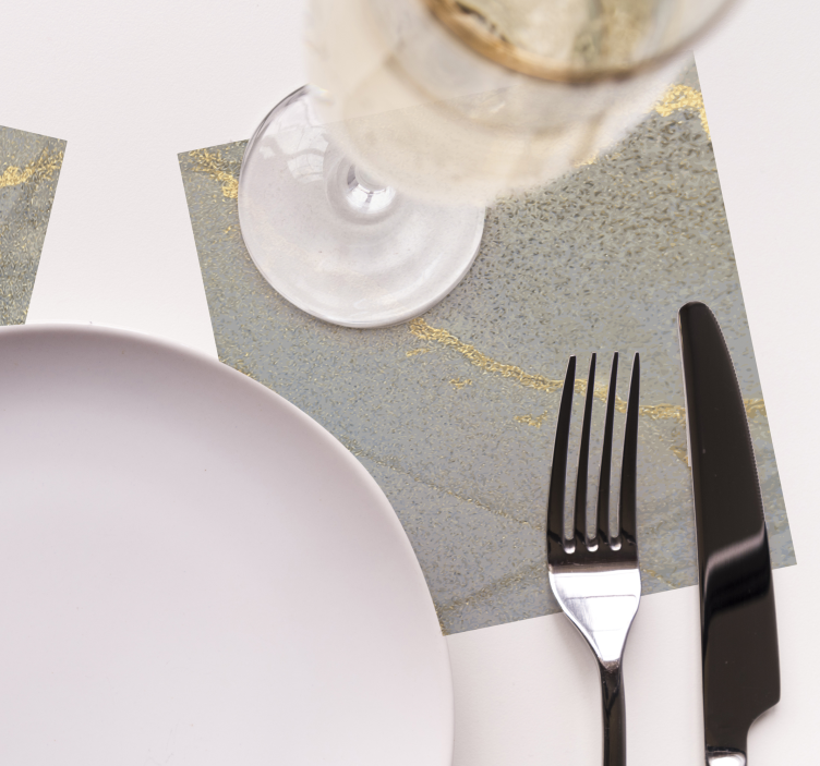 Marmor světle šedá vzor moderní dráha - TenStickers