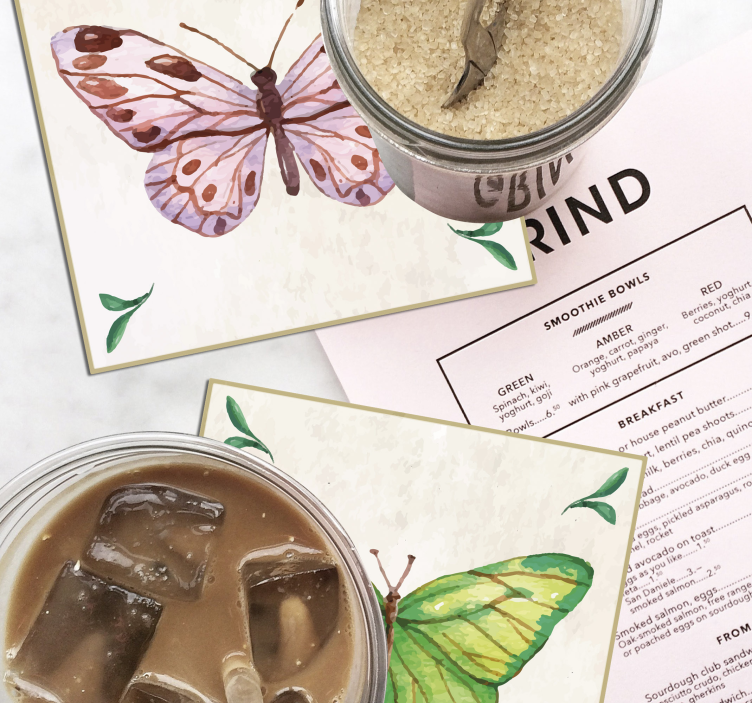 Motýli dlaždice motýl dráha - TenStickers