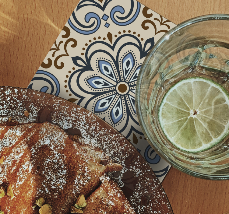 Květinové tácky tisk tácky - TenStickers