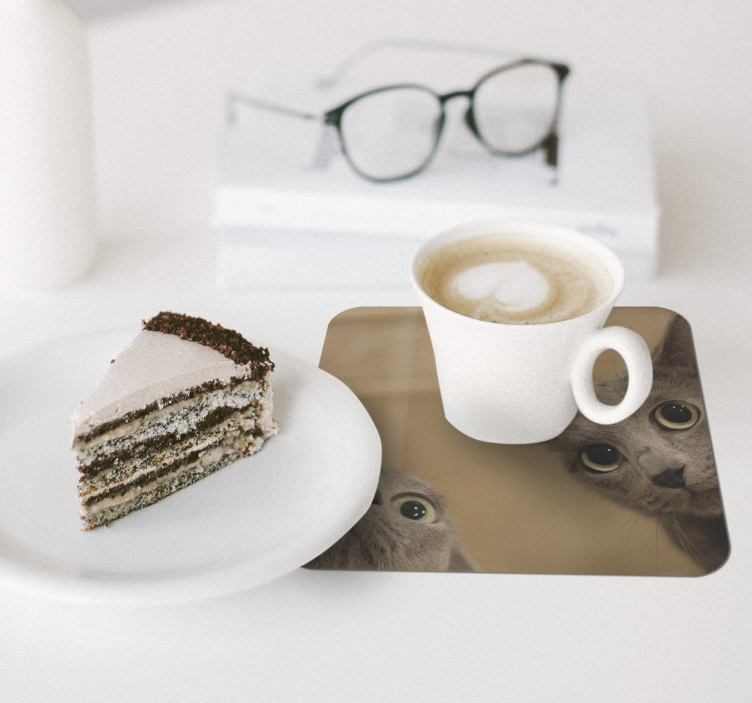 Roztomilé kočky modernípodtácek sada - TenStickers