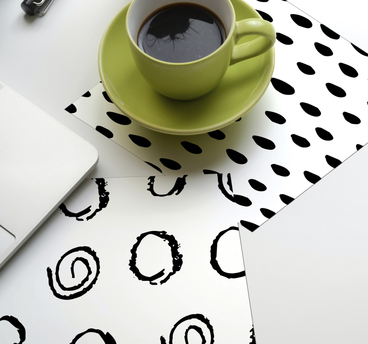 Různé vzory moderní dráha - TenStickers