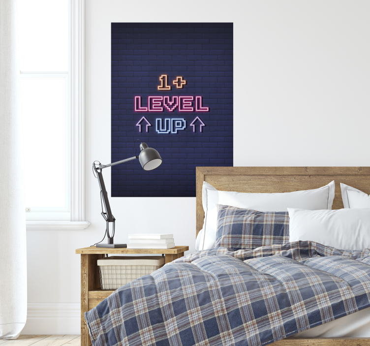 Herní o úroveň výš herní plakát - TenStickers