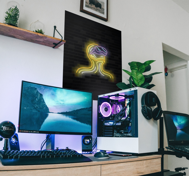 Herní plakát virtuální reality - TenStickers