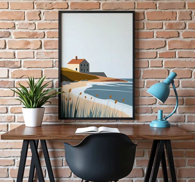 Klidný život plakát umělecká kresba - TenStickers