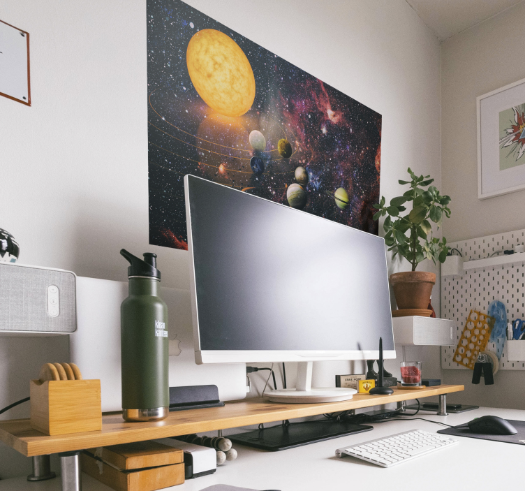 Tisk plakátu sluneční soustavy - TenStickers