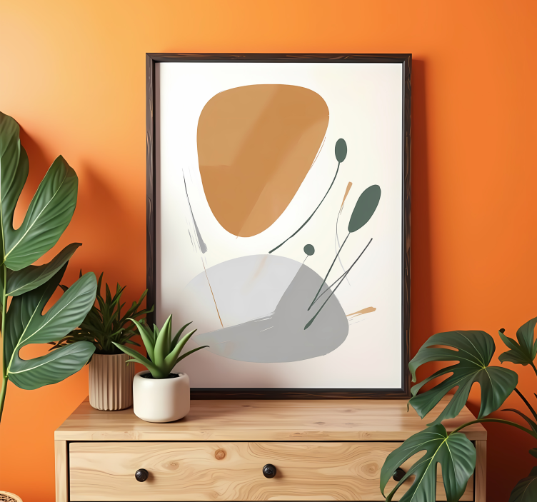 Umělecká porucha Abstraktní plakát - TenStickers