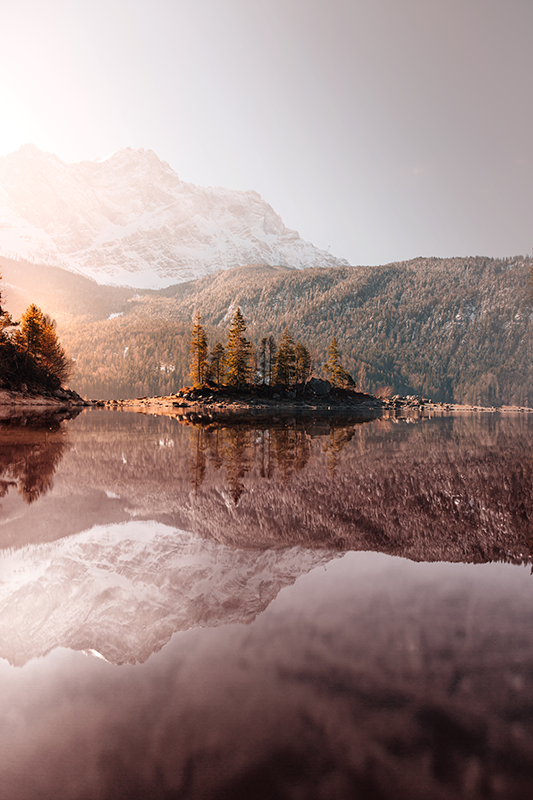 Severské hory realistický foto plakát - TenStickers