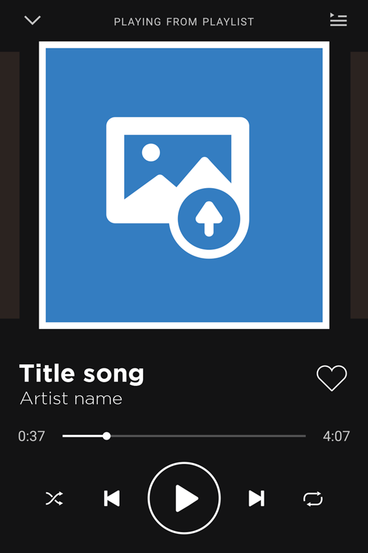 Plakát k výstavě spotify canvas - TenStickers