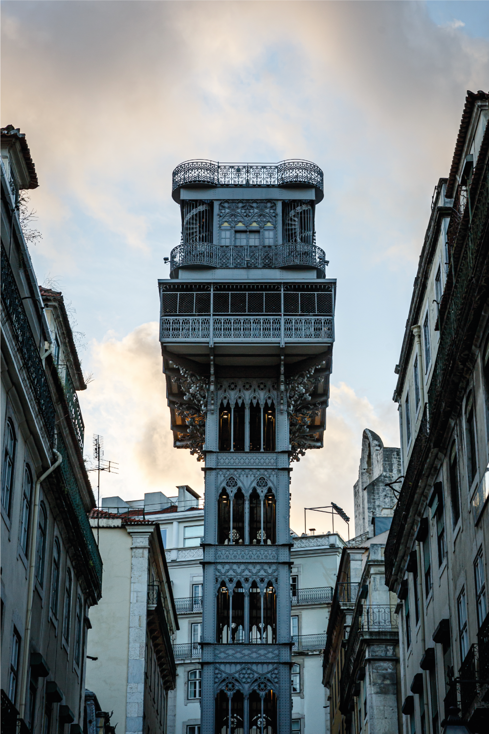 Plakát k výstavě výtahu v lisabonu - TenStickers