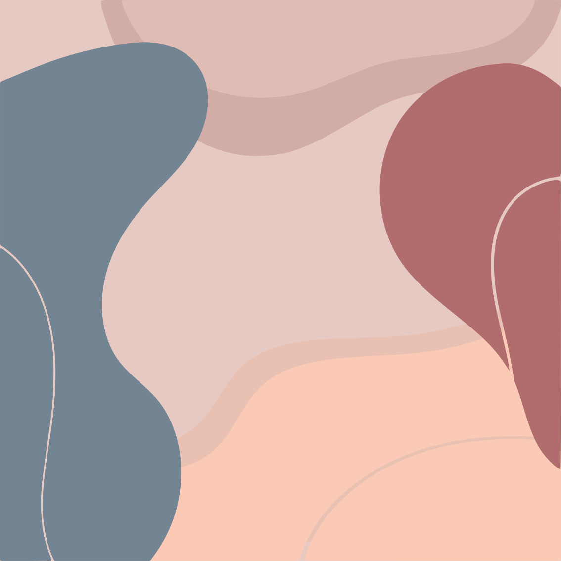 Plakát k výstavě v jemných barvách na stěnu - TenStickers